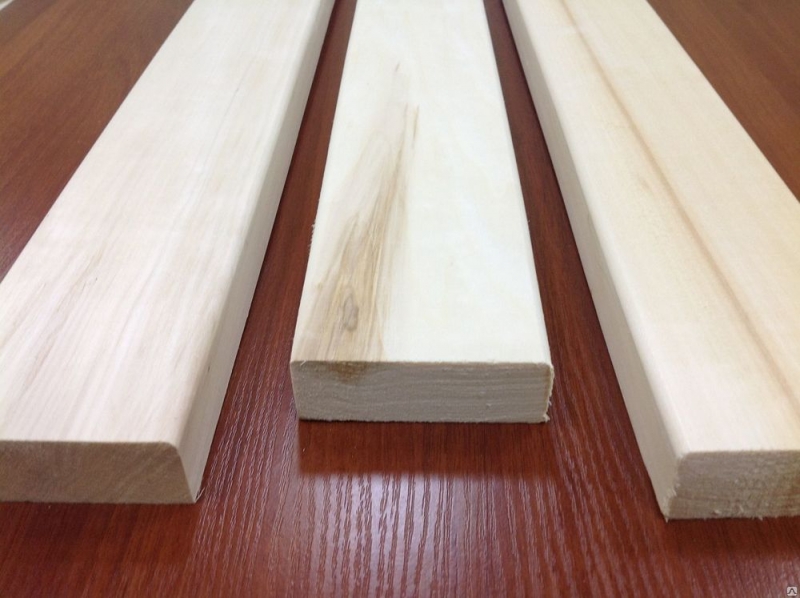 Полок из осины сорт В