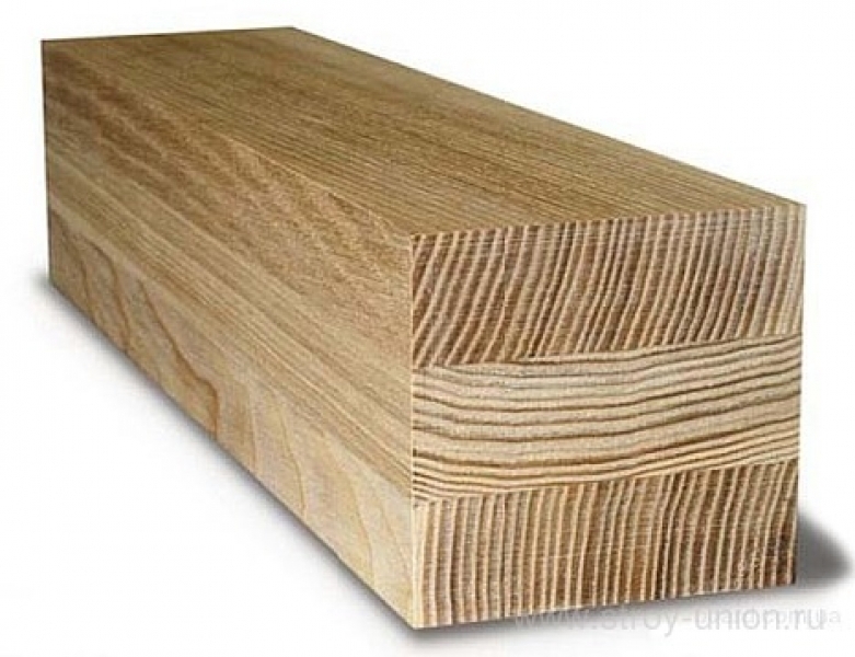 Брус клееный радиал