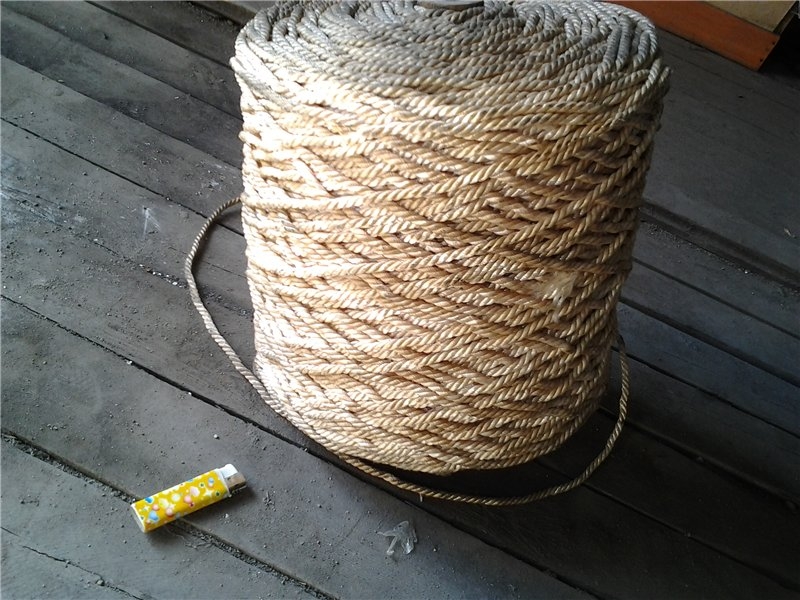 Джутовая веревка