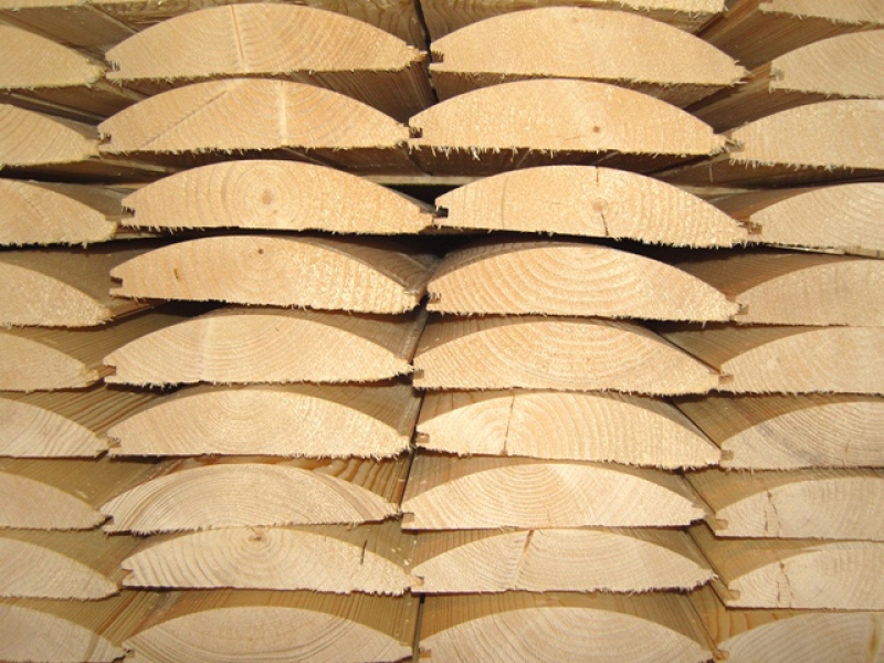 Блок-хаус из ангарской сосны