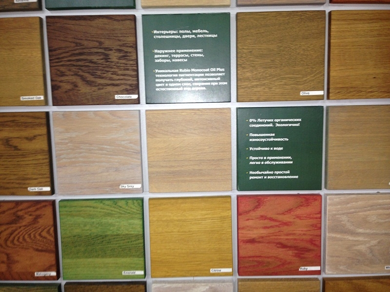 Цветное масло