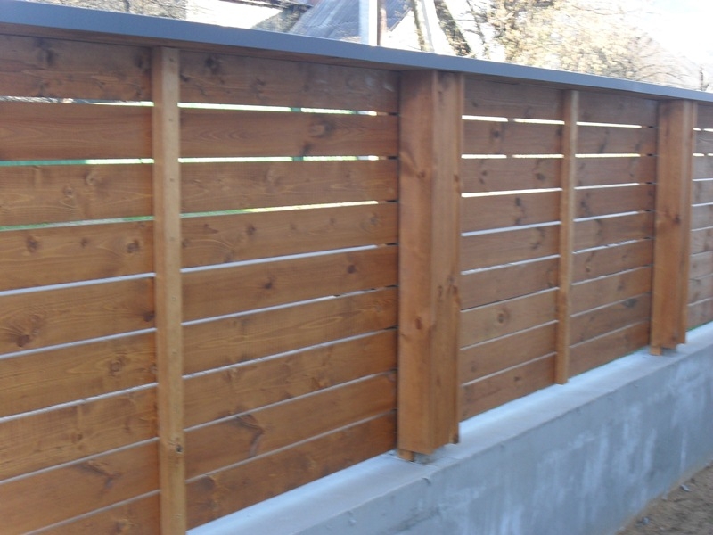 Доска заборная  лиственница пример