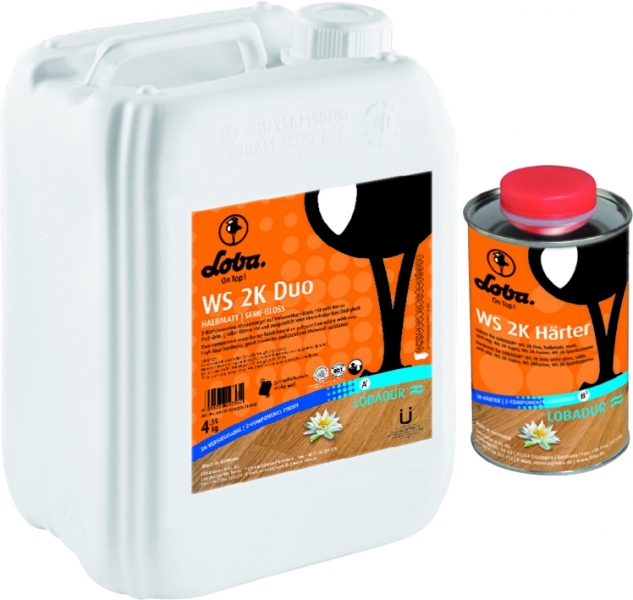 2К водный лак (100% полиуретан) в пом. с очень высокими нагрузками в спорт.залах