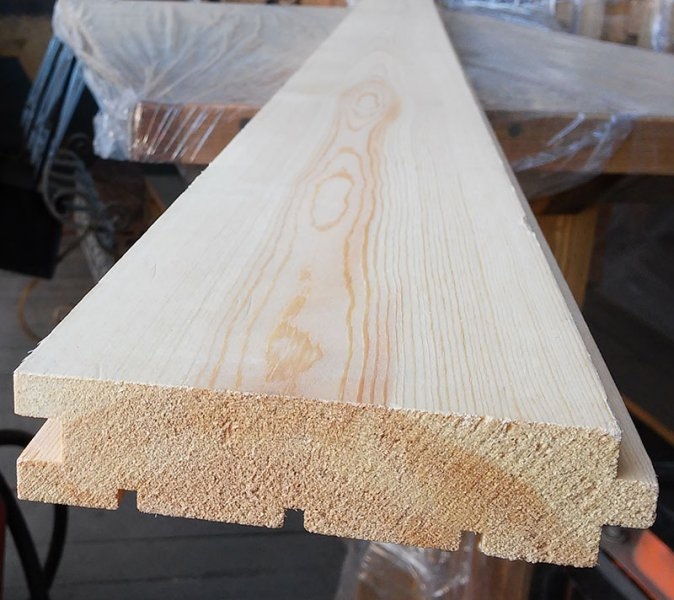 Доска пола из ангарской сосны