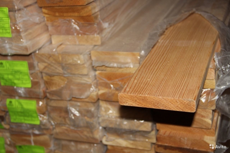Доска строганная из ангарской сосны