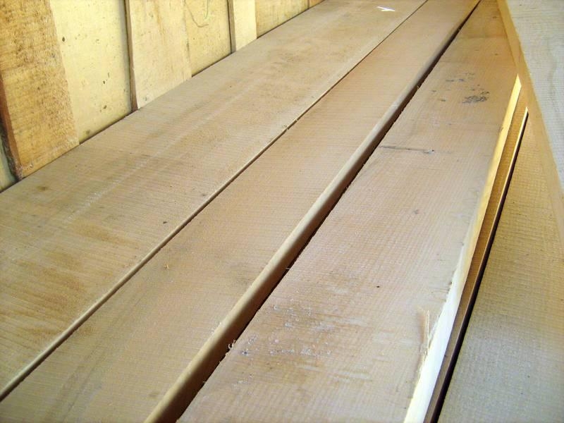 Доска обрезная ясень тех.сушки