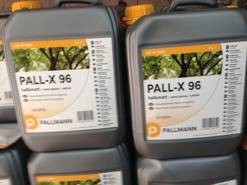 Pall-X 96  водн. однокомп. паркет. лак