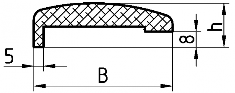 С защелкой Капля