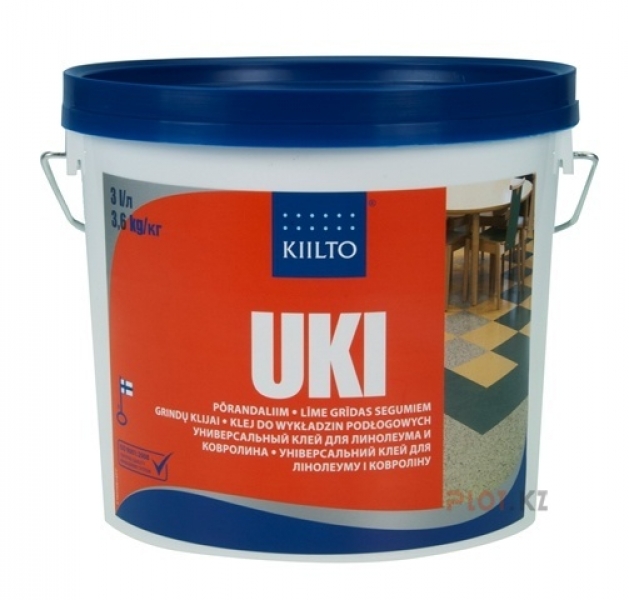 Готовый водоразбавляемый клей для приклеивания напольных покрытий и плиток