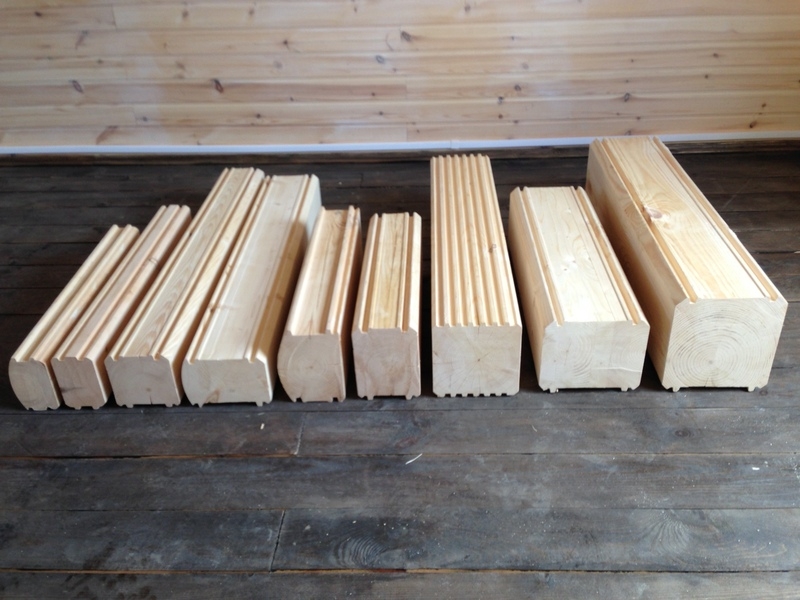 Профилирующий брус дома