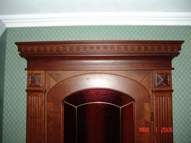 Двери массив ольха