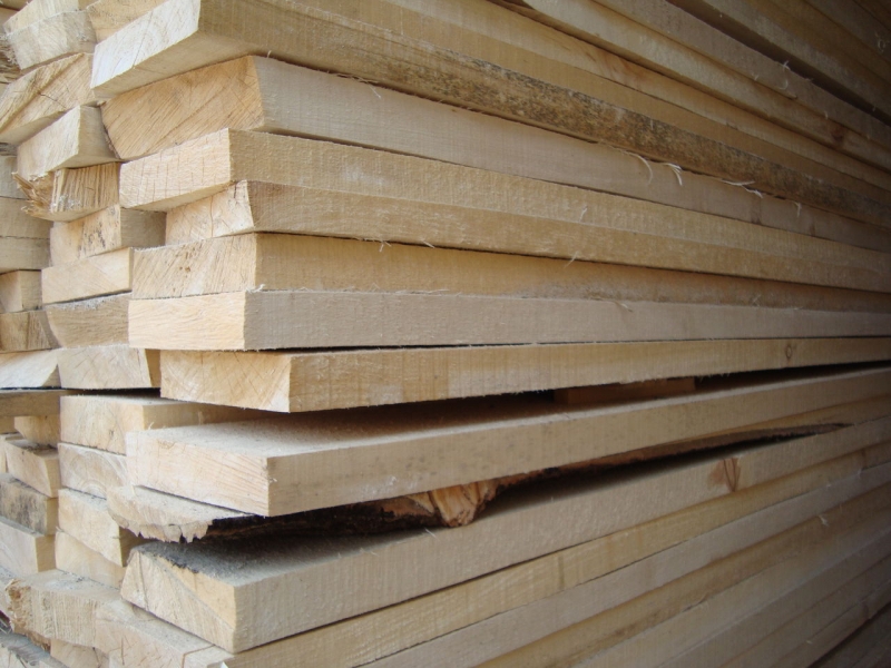 Доска обрезная из осины