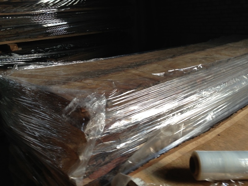 Доска дуб необрезная т/сушки упаковка