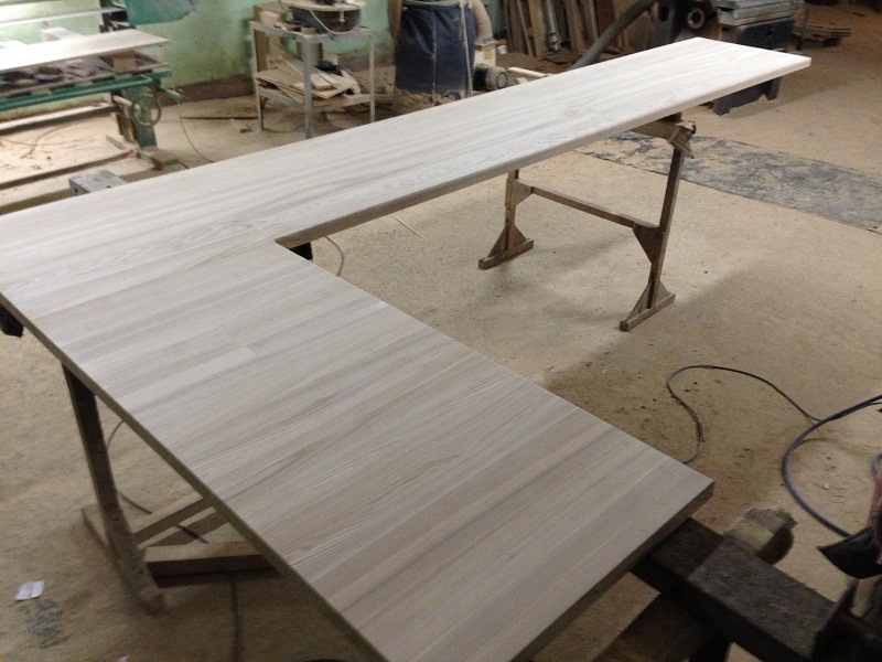 Столешница ясень без покрытия