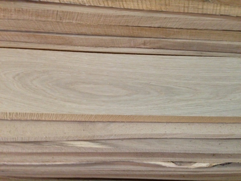 Доска строганная из дуба