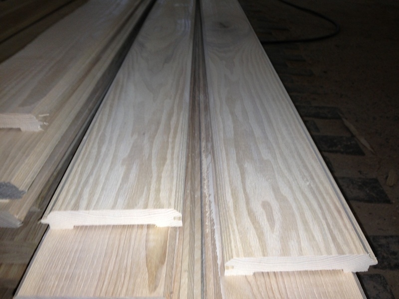 имитация бруса из дуба