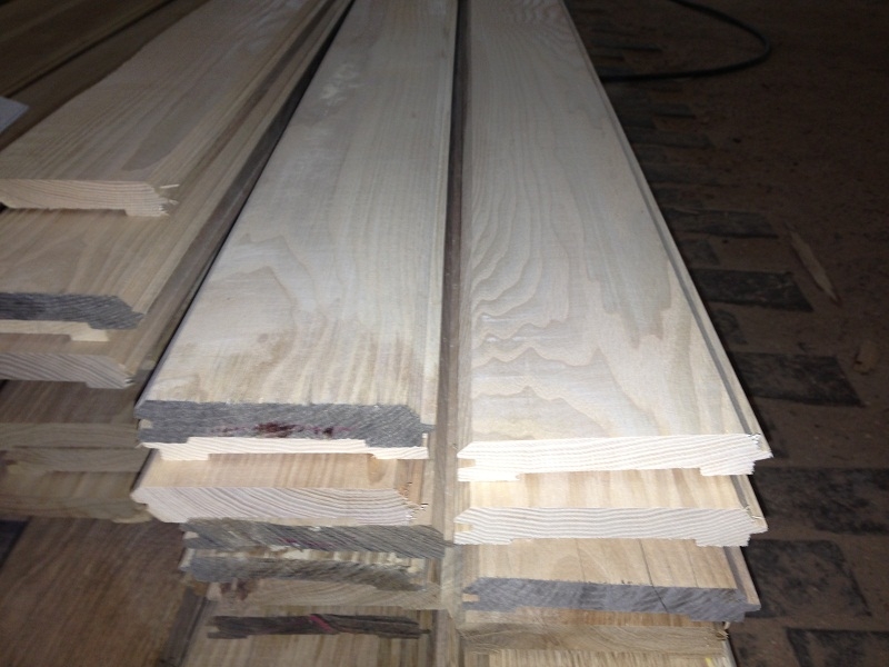 имитация бруса из дуба