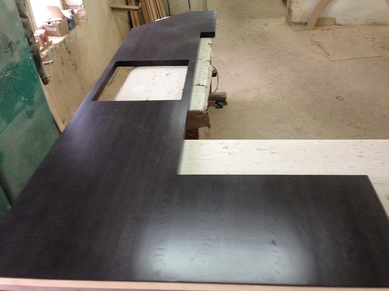 Дуб под тонировкой Венге, лак RENNER (Италия)