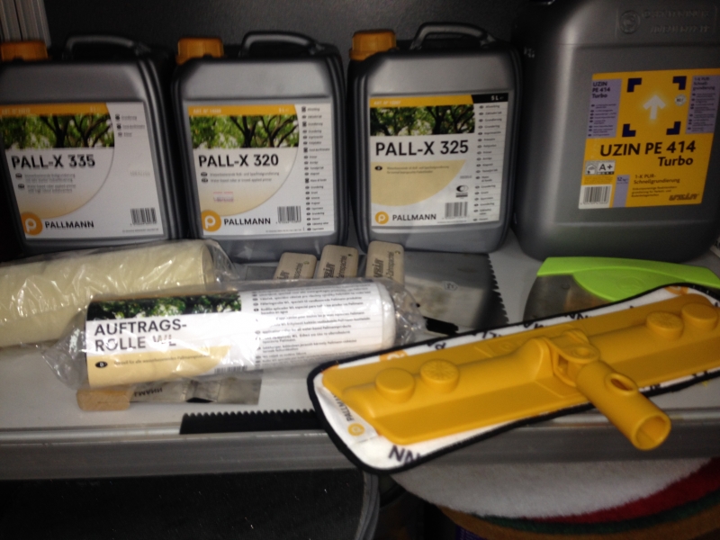 Pallmann грунтовки и инструменты