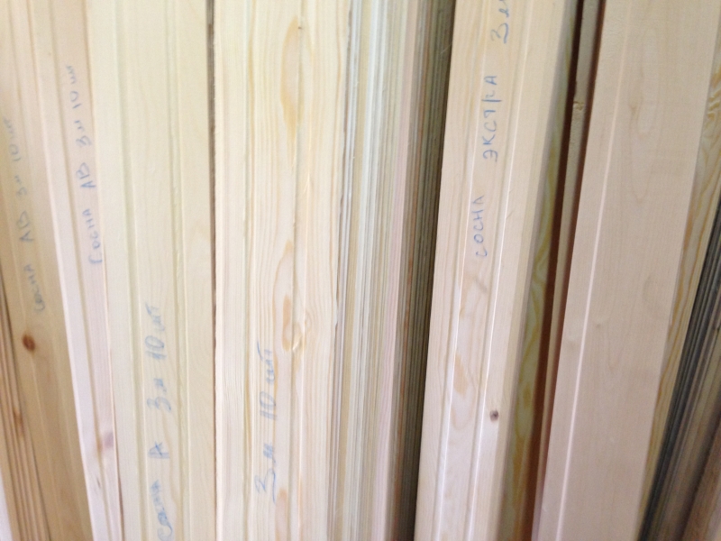 Вагонка из березы