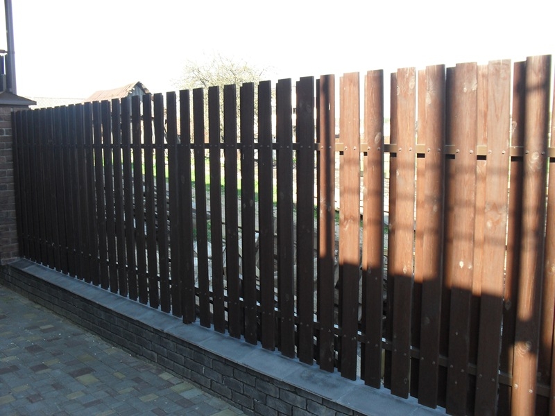 Примеры доски заборной 