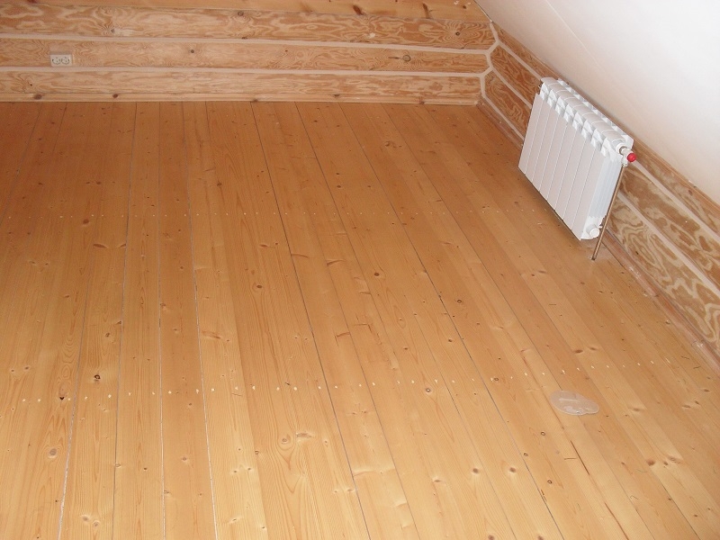 Доска пола сосна сорт А с циклевкой 