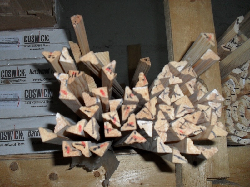 Плинтус из сосны