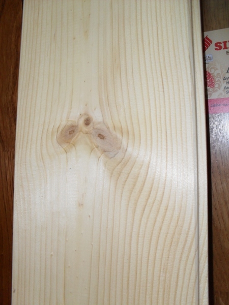 Доска паркетная сосна с рисунком сучка