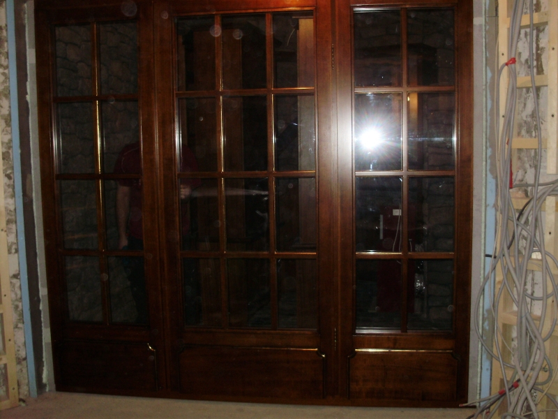 Двери массив ольха