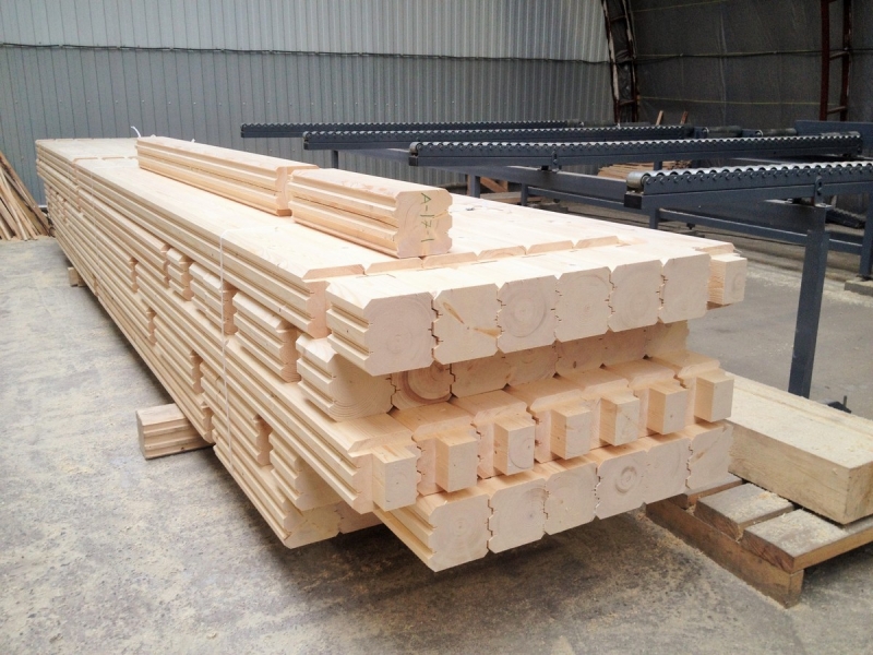 Профилированные брусы