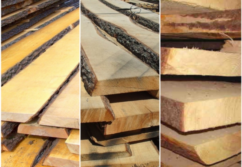 Доска необрезная столярная доска 