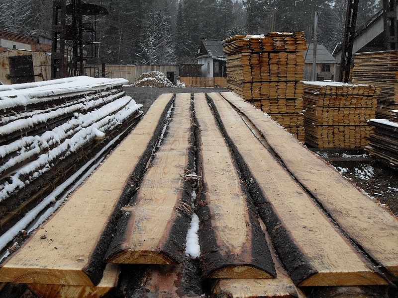 Доска необрезная ест.вл.