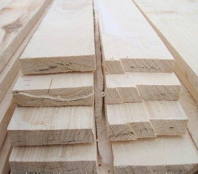 Доска обрезная из осины