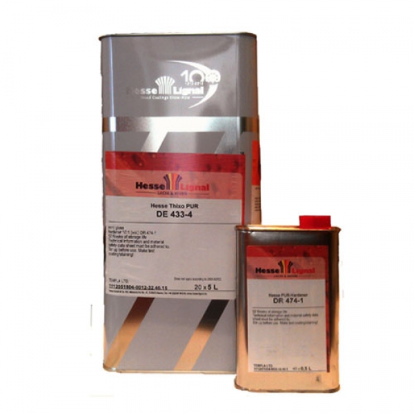 2-х PUR (полиуретановый) лак. С высокой износоустойчивостью. 