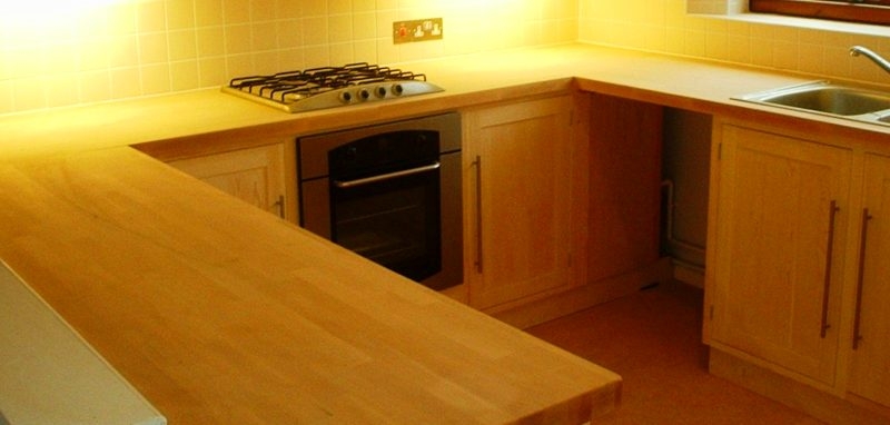 Столешница кухонная из ольхи