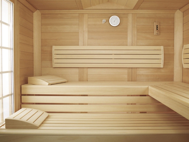 Парная обшита липой