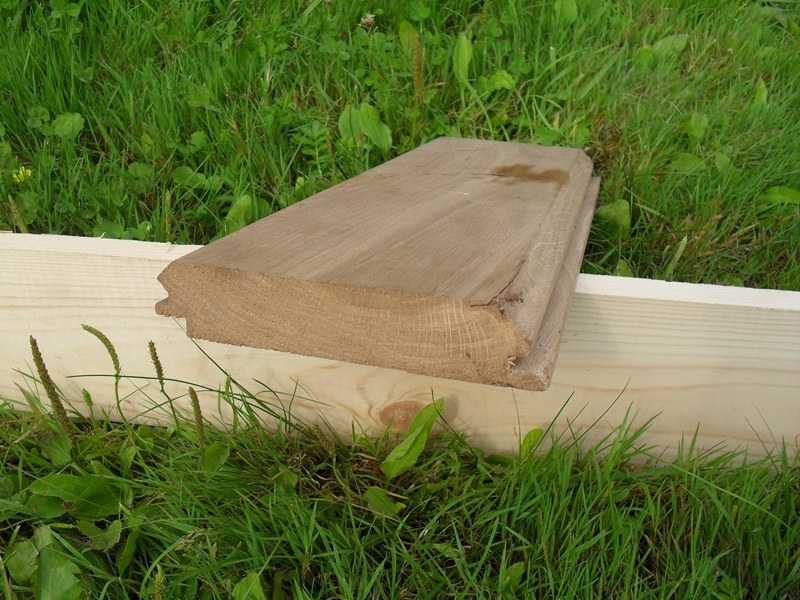 имитация бруса из дуба