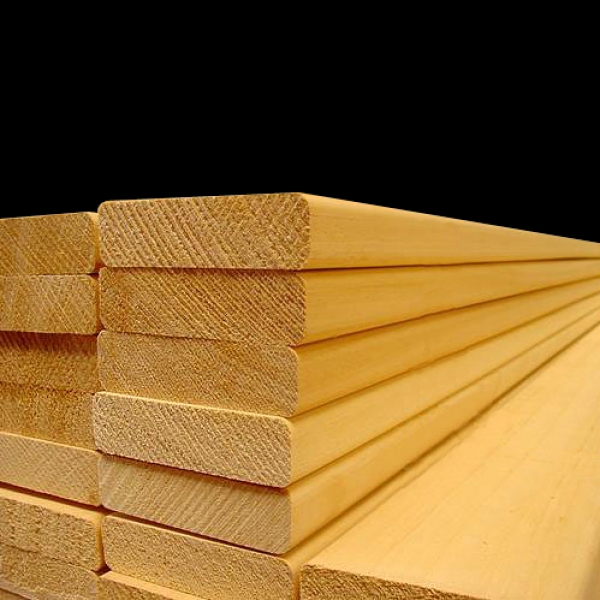 Доска обрезная сухая абаш