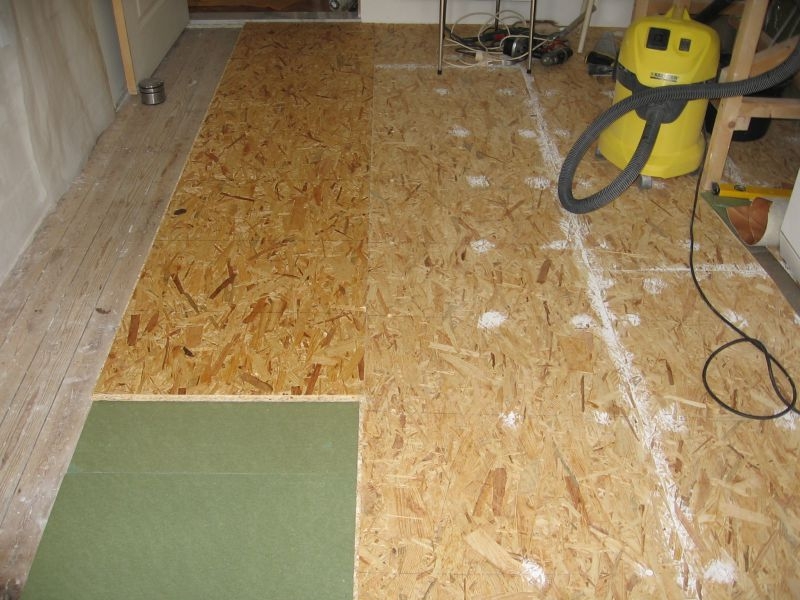 Подготовьте ваш пол